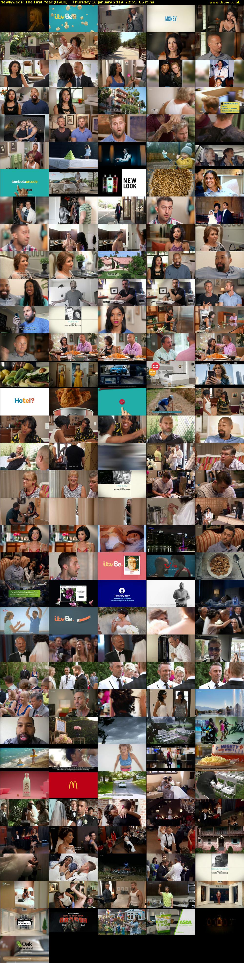 Newlyweds: The First Year (ITVBe) Thursday 10 January 2019 22:55 - 00:20