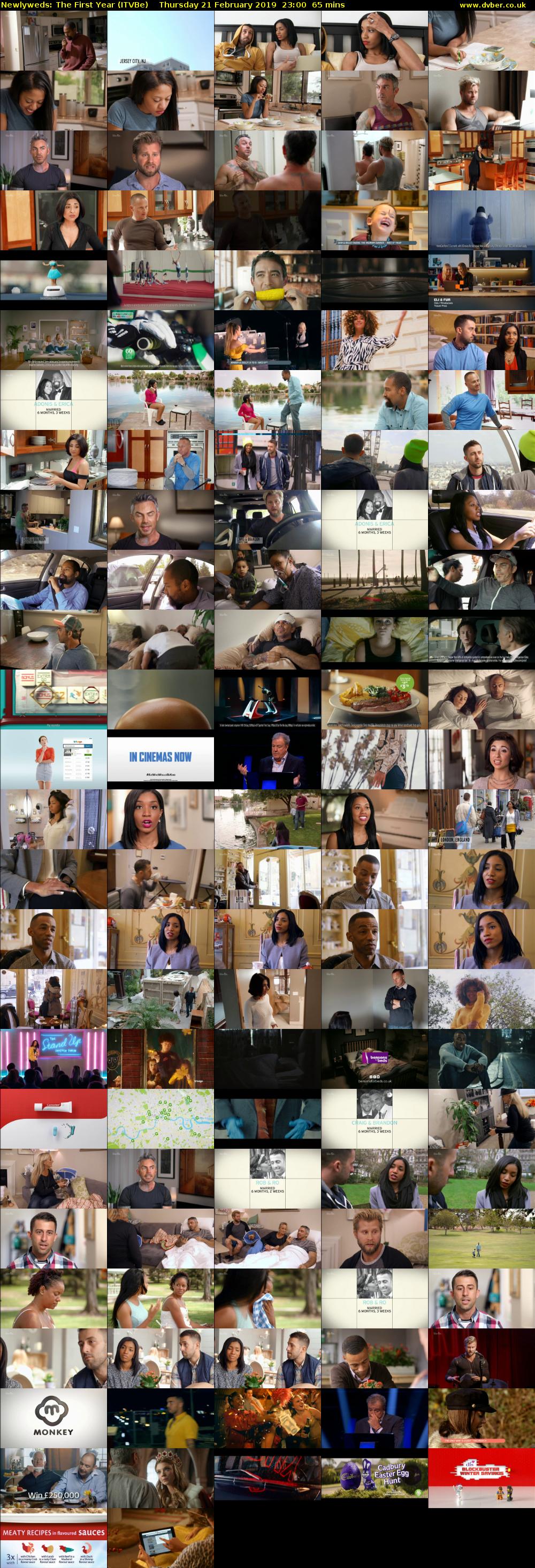 Newlyweds: The First Year (ITVBe) Thursday 21 February 2019 23:00 - 00:05