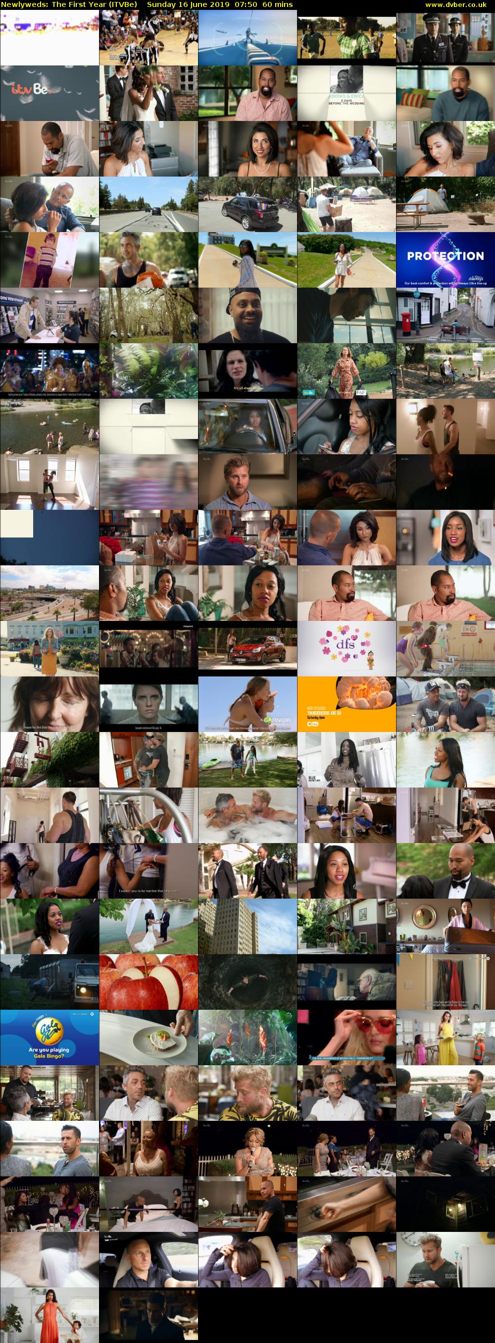 Newlyweds: The First Year (ITVBe) Sunday 16 June 2019 07:50 - 08:50