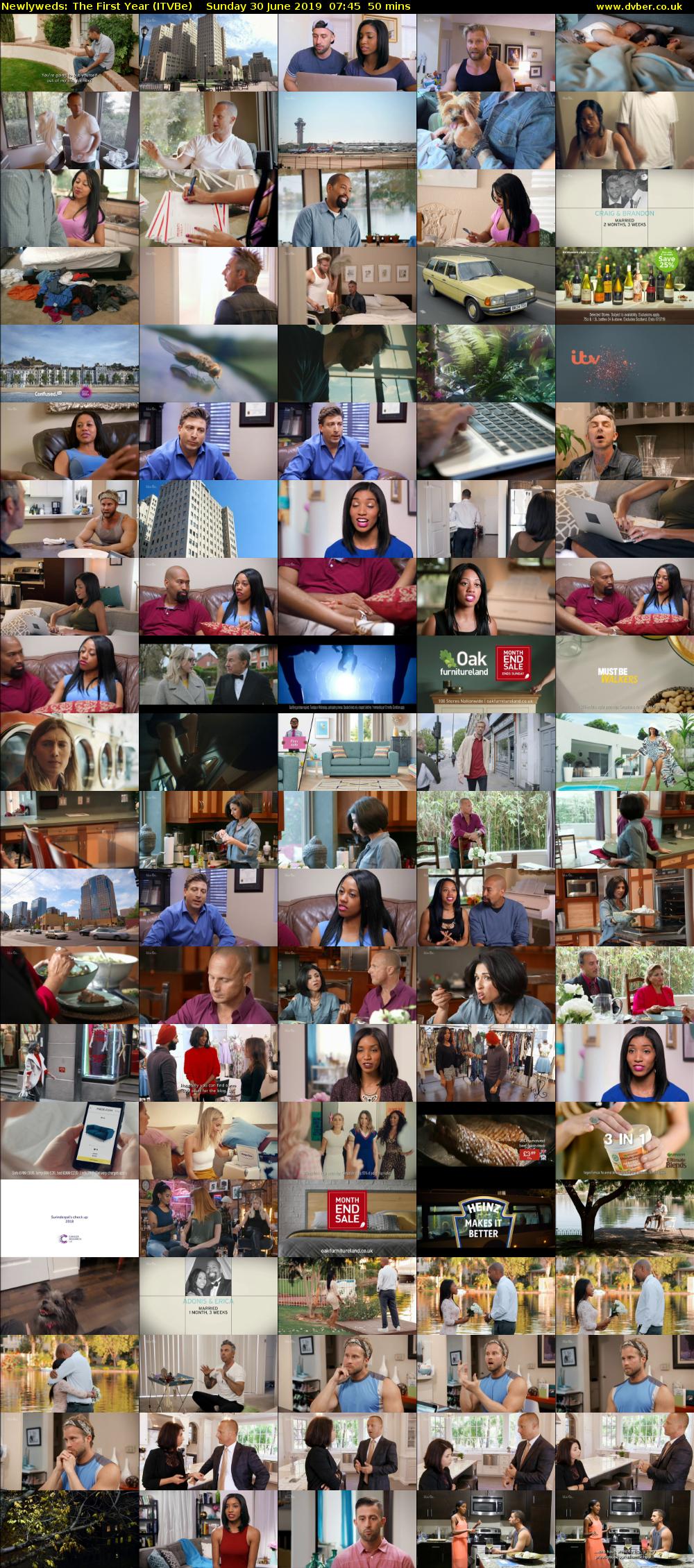 Newlyweds: The First Year (ITVBe) Sunday 30 June 2019 07:45 - 08:35