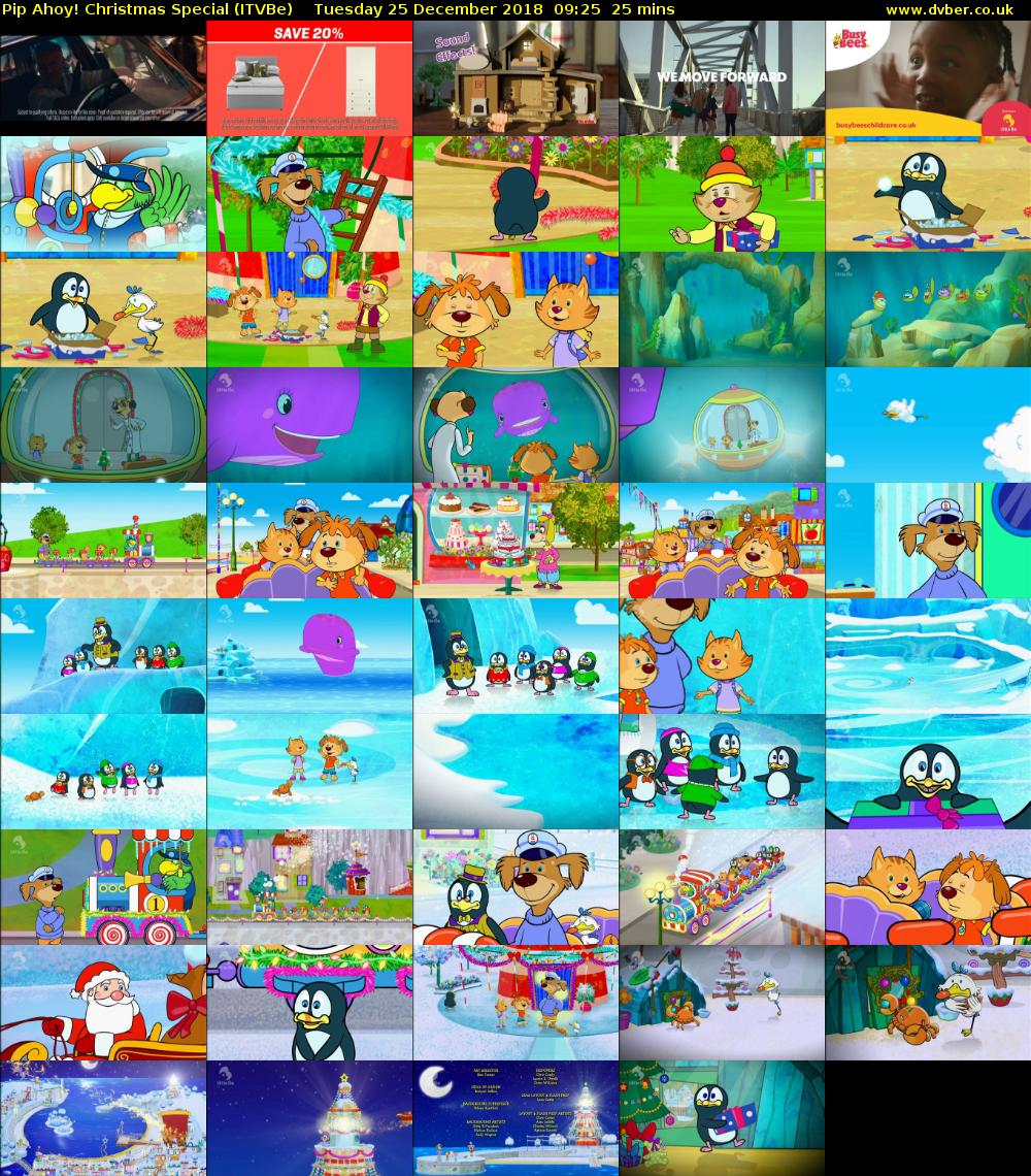 Pip Ahoy! Christmas Special (ITVBe) Tuesday 25 December 2018 09:25 - 09:50