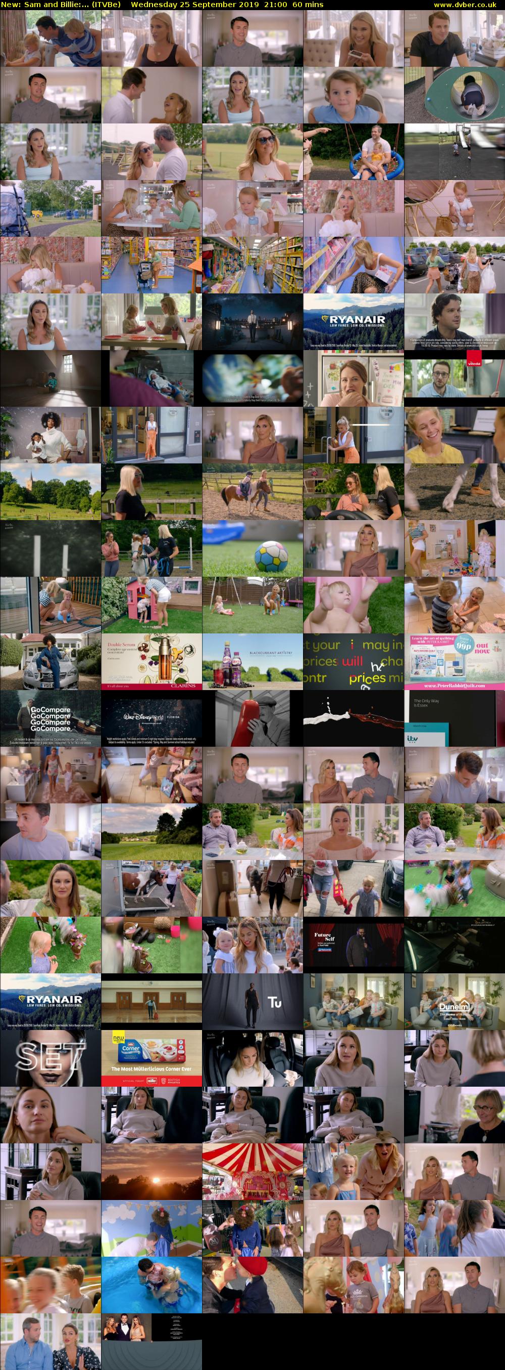Sam and Billie:... (ITVBe) Wednesday 25 September 2019 21:00 - 22:00