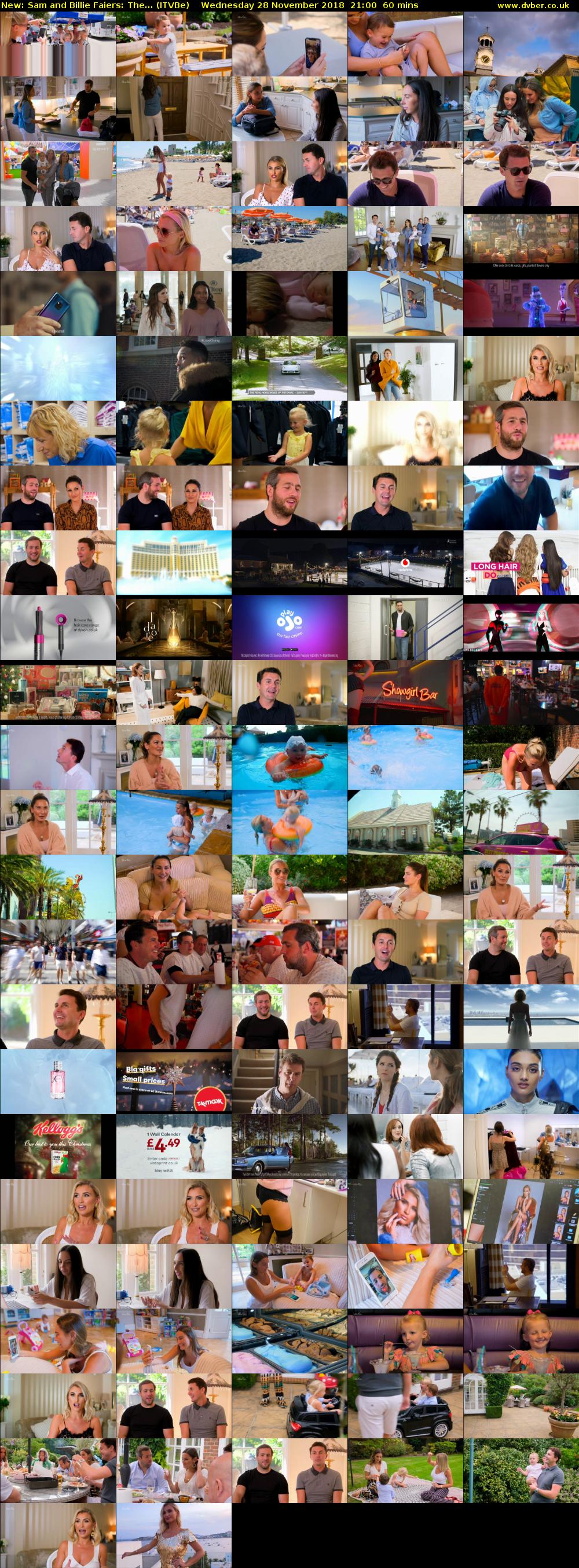 Sam and Billie Faiers: The... (ITVBe) Wednesday 28 November 2018 21:00 - 22:00
