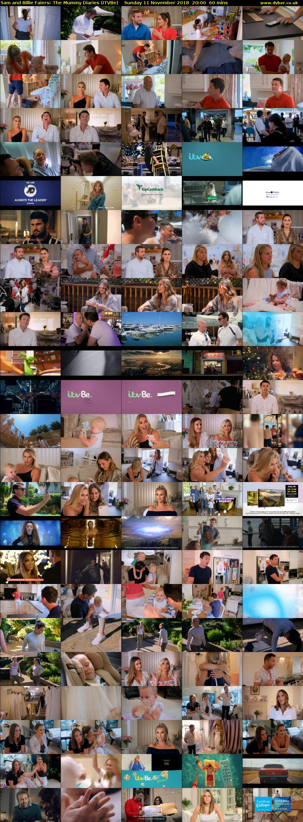 Sam and Billie Faiers: The Mummy Diaries (ITVBe) Sunday 11 November 2018 20:00 - 21:00