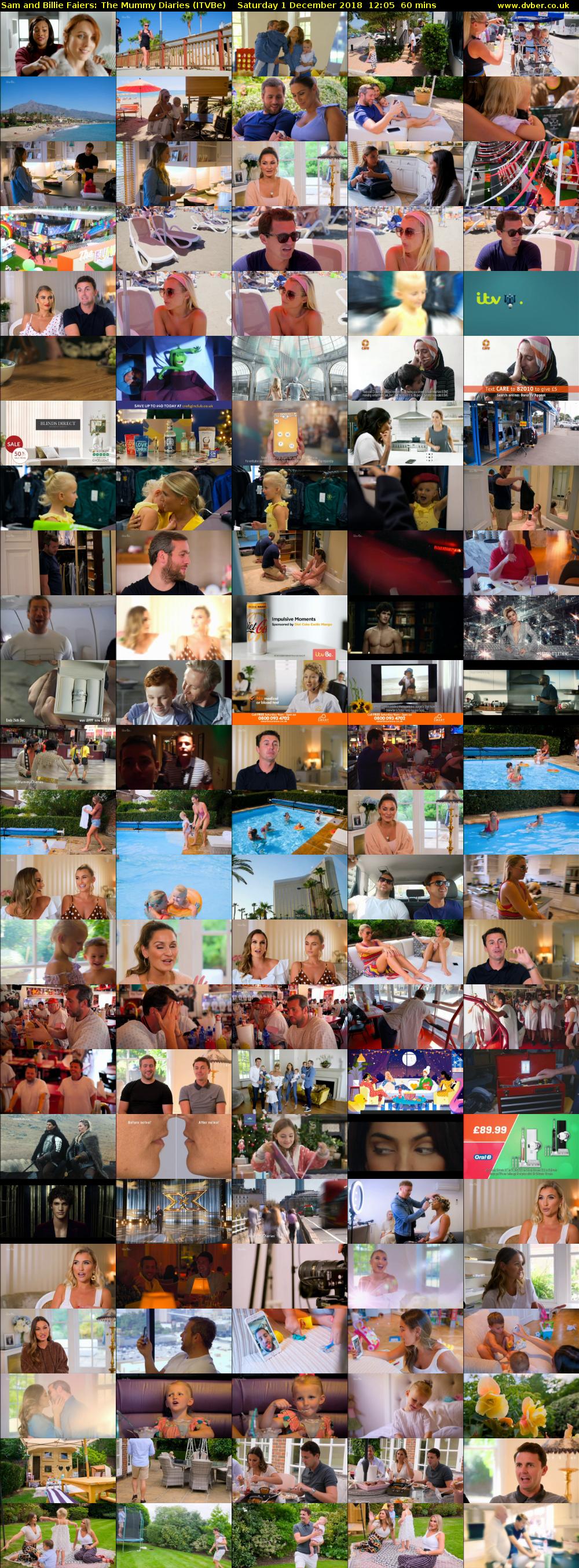 Sam and Billie Faiers: The Mummy Diaries (ITVBe) Saturday 1 December 2018 12:05 - 13:05