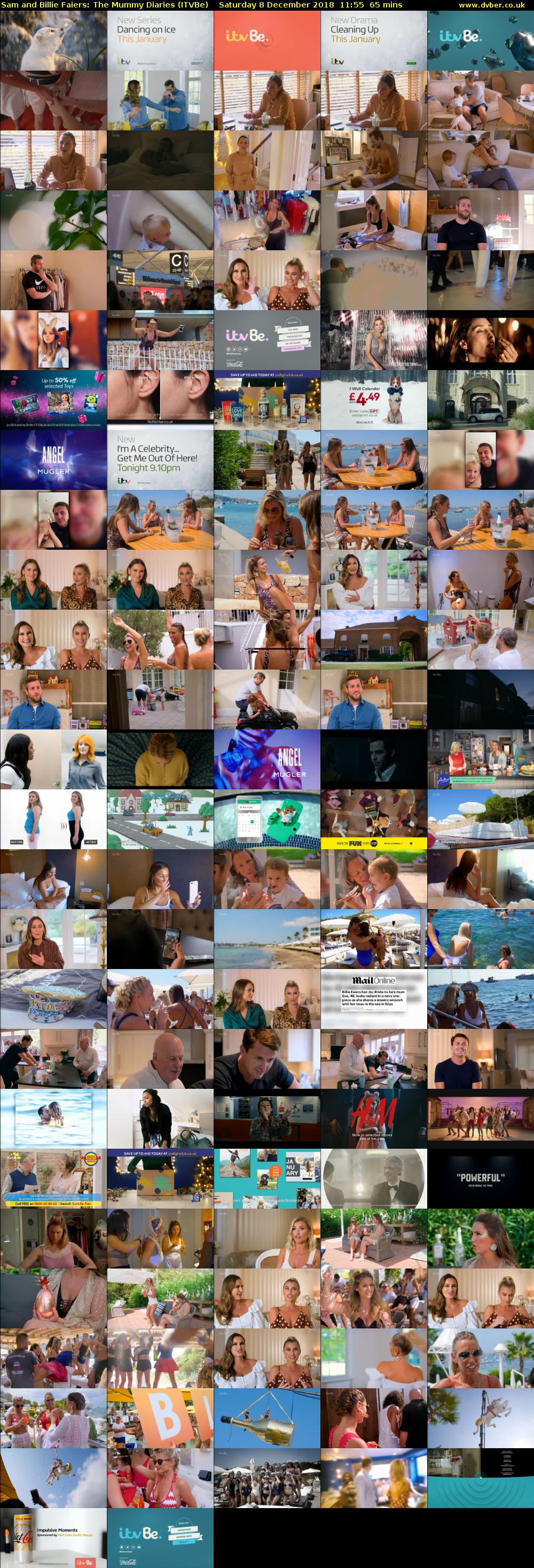 Sam and Billie Faiers: The Mummy Diaries (ITVBe) Saturday 8 December 2018 11:55 - 13:00