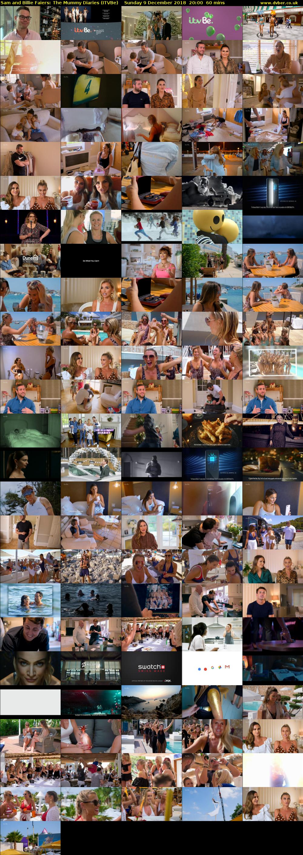 Sam and Billie Faiers: The Mummy Diaries (ITVBe) Sunday 9 December 2018 20:00 - 21:00