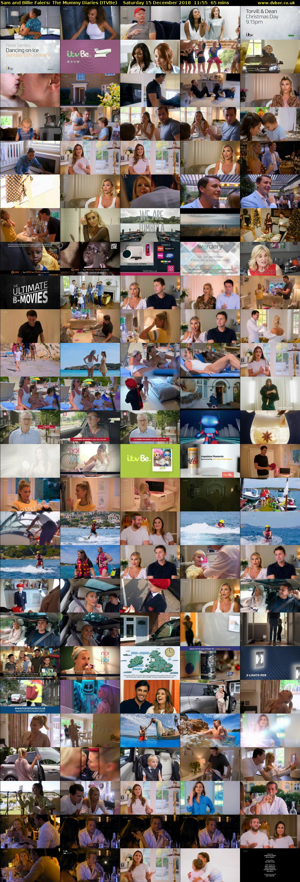 Sam and Billie Faiers: The Mummy Diaries (ITVBe) Saturday 15 December 2018 11:55 - 13:00