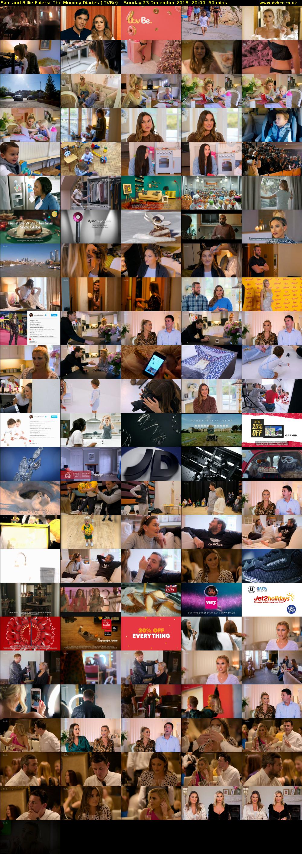 Sam and Billie Faiers: The Mummy Diaries (ITVBe) Sunday 23 December 2018 20:00 - 21:00