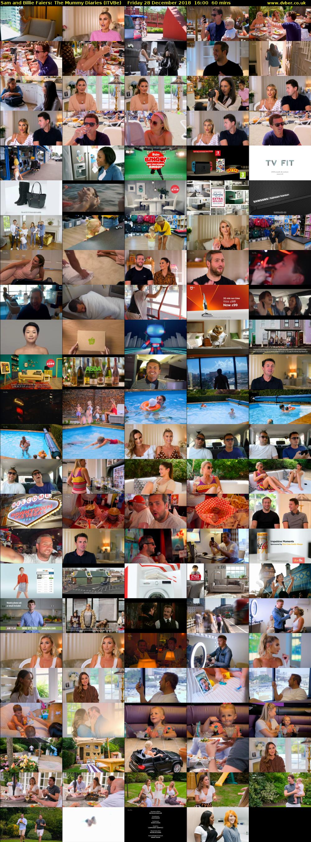 Sam and Billie Faiers: The Mummy Diaries (ITVBe) Friday 28 December 2018 16:00 - 17:00