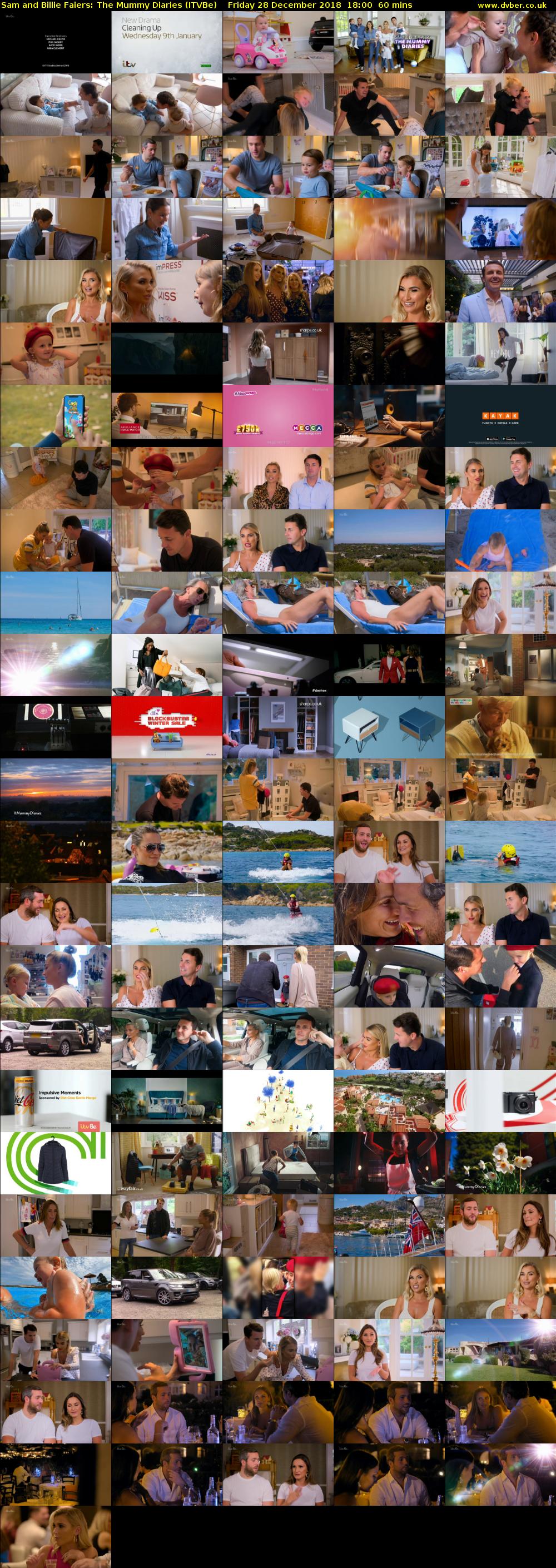 Sam and Billie Faiers: The Mummy Diaries (ITVBe) Friday 28 December 2018 18:00 - 19:00