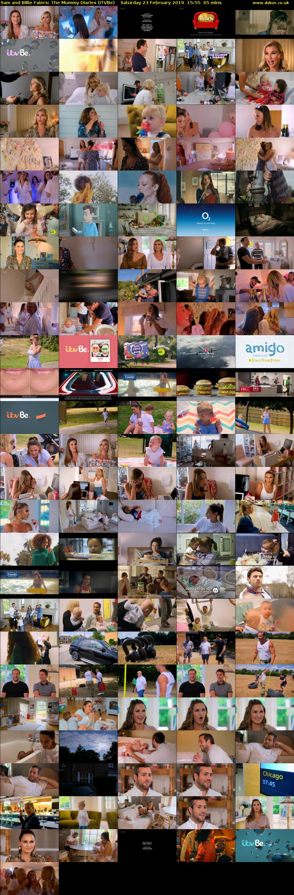 Sam and Billie Faiers: The Mummy Diaries (ITVBe) Saturday 23 February 2019 15:55 - 17:00