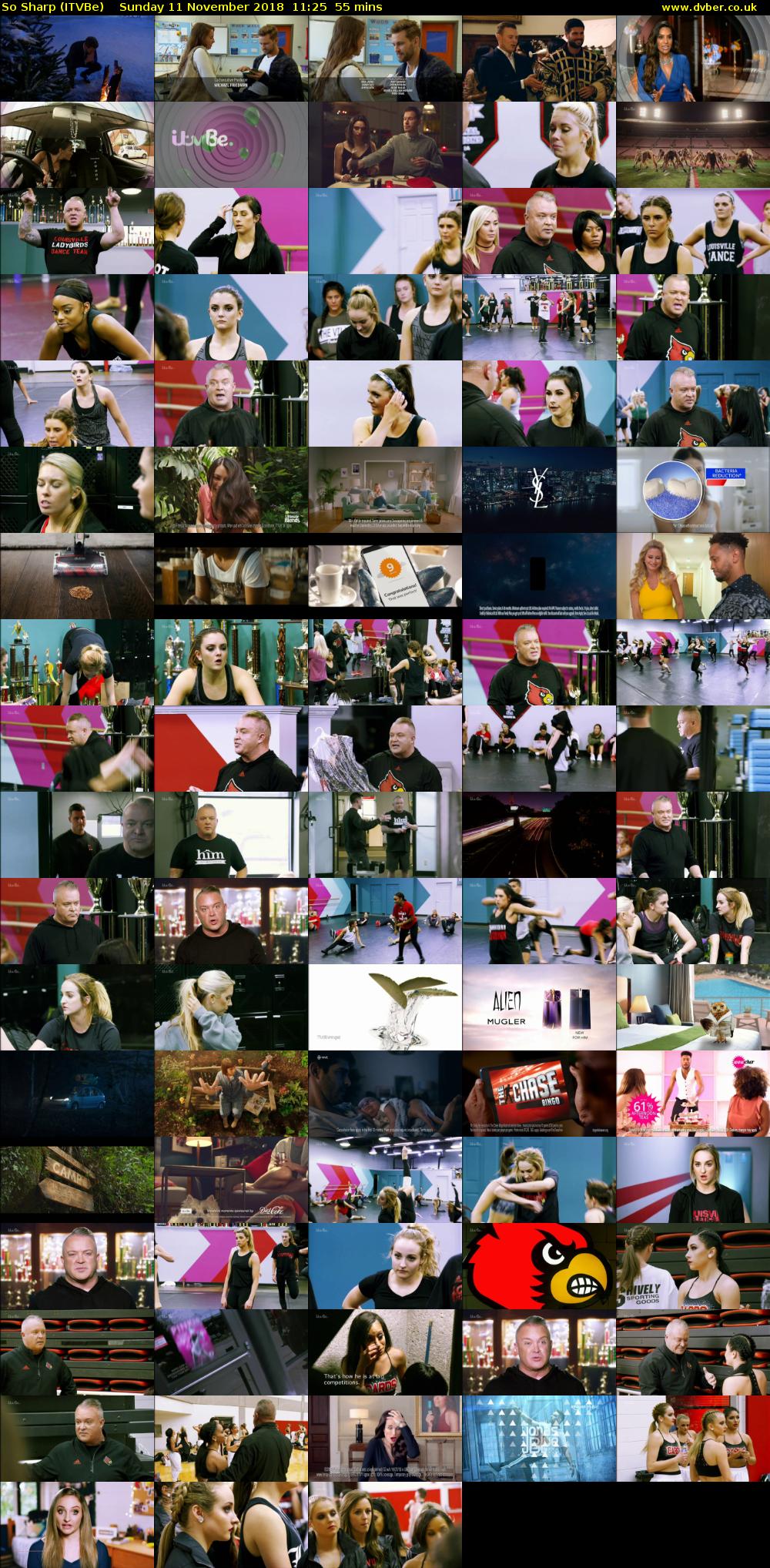 So Sharp (ITVBe) Sunday 11 November 2018 11:25 - 12:20