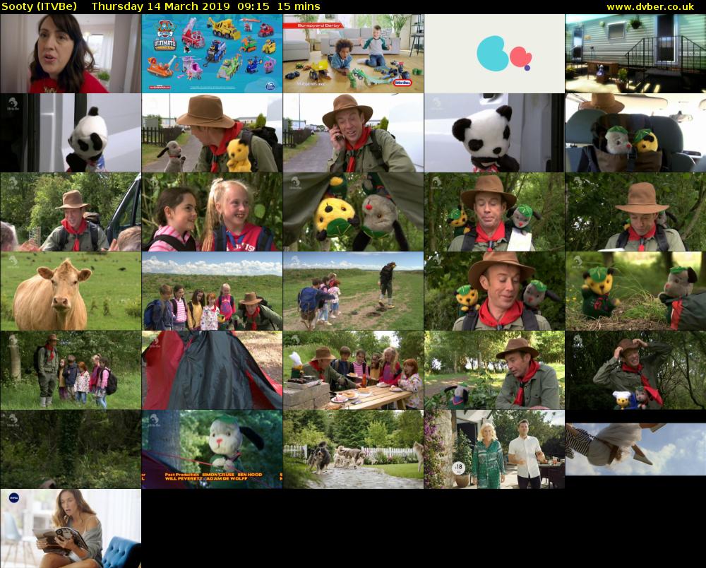 Sooty (ITVBe) Thursday 14 March 2019 09:15 - 09:30
