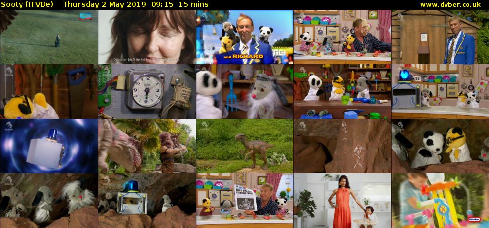 Sooty (ITVBe) Thursday 2 May 2019 09:15 - 09:30