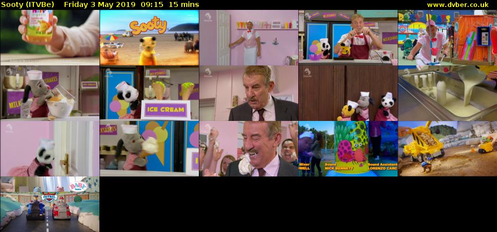 Sooty (ITVBe) Friday 3 May 2019 09:15 - 09:30