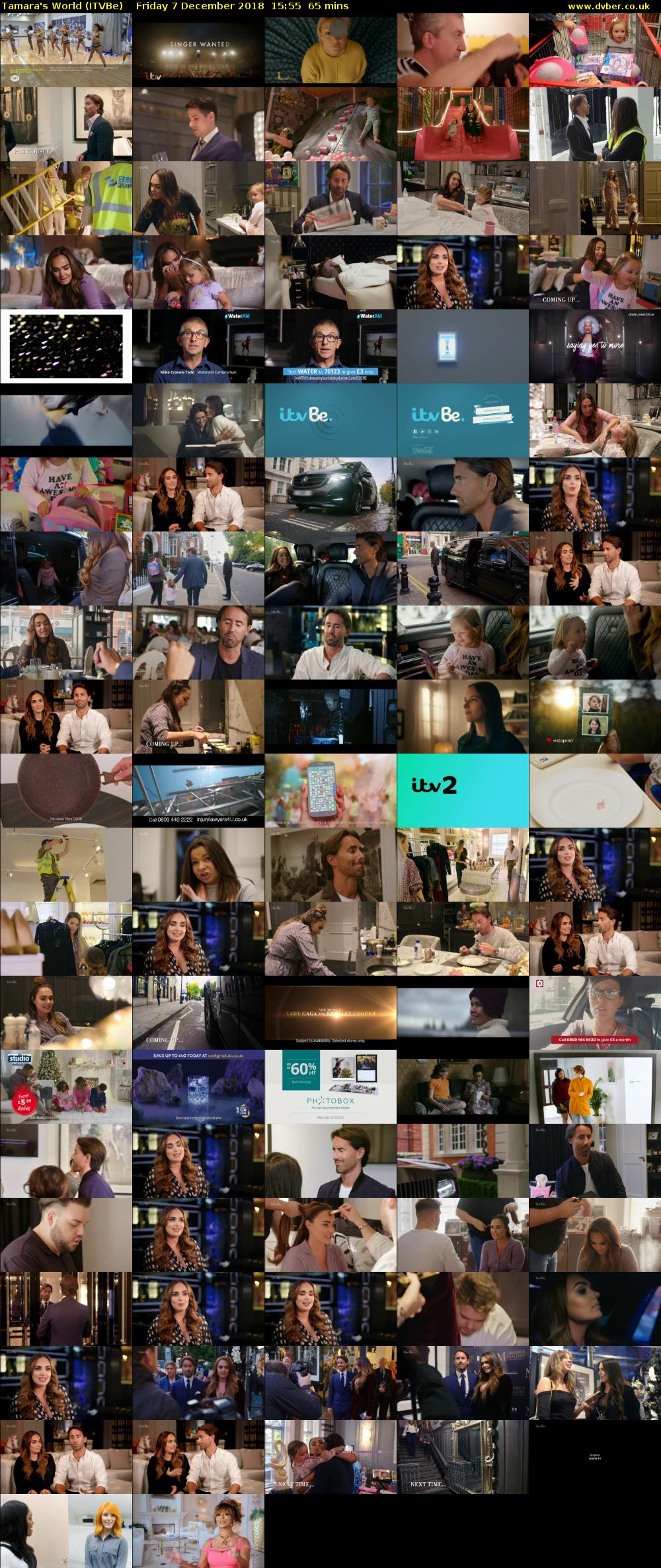 Tamara's World (ITVBe) Friday 7 December 2018 15:55 - 17:00
