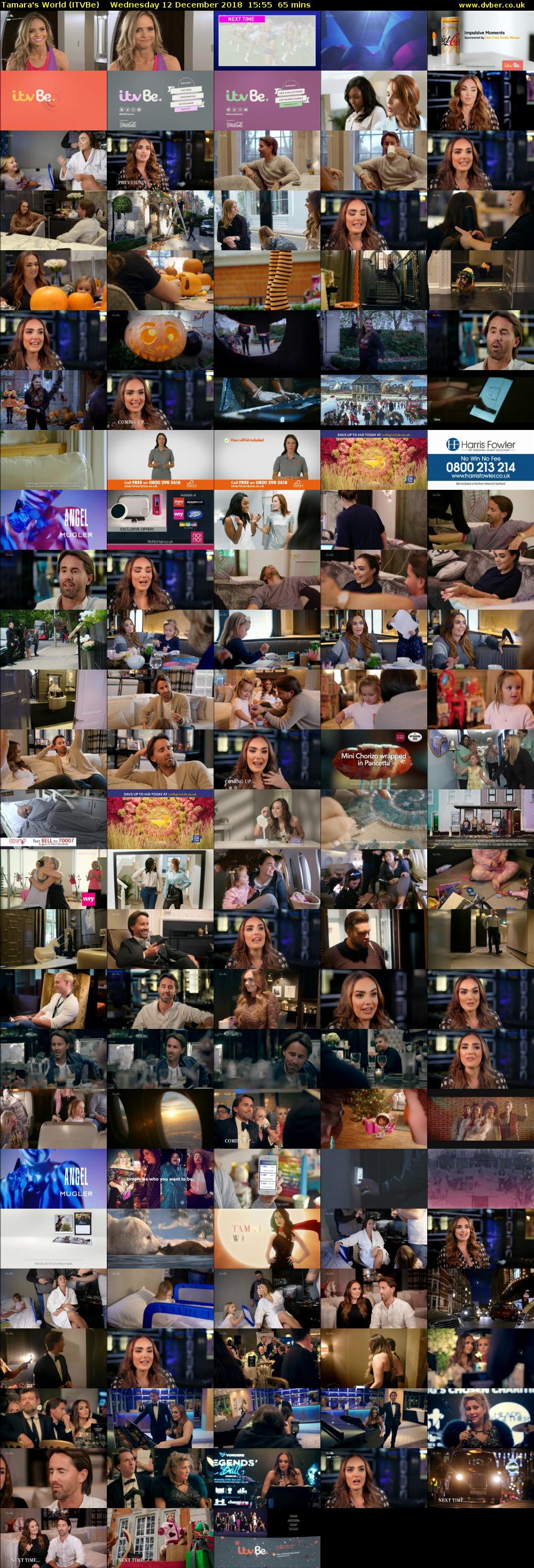 Tamara's World (ITVBe) Wednesday 12 December 2018 15:55 - 17:00