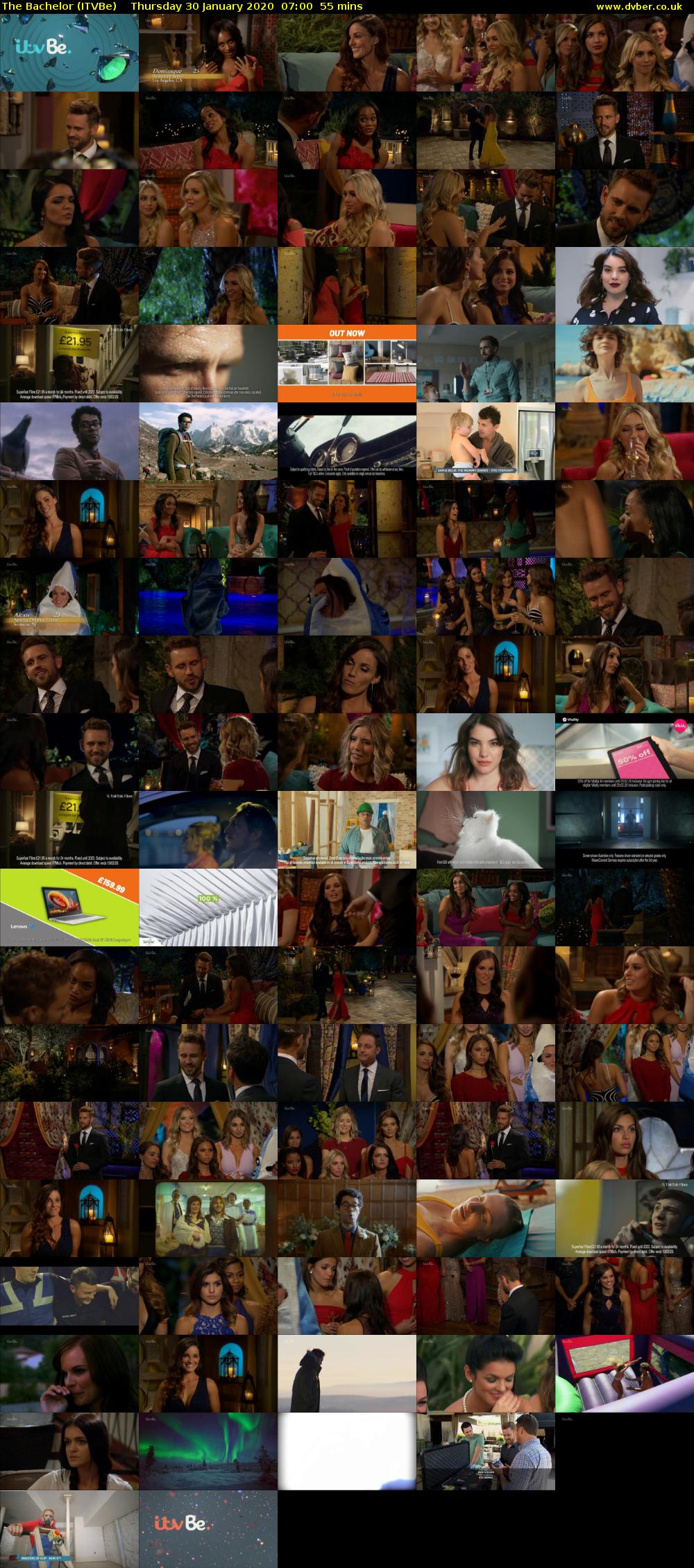 The Bachelor (ITVBe) Thursday 30 January 2020 07:00 - 07:55