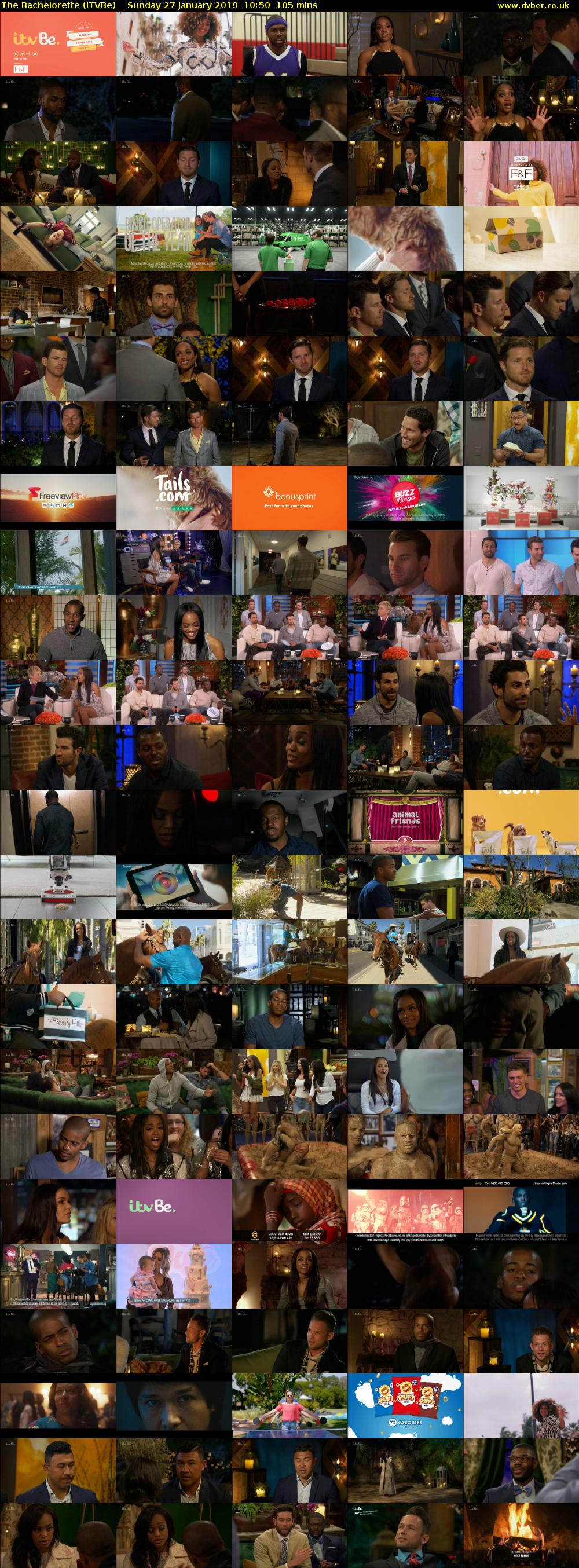 The Bachelorette (ITVBe) Sunday 27 January 2019 10:50 - 12:35