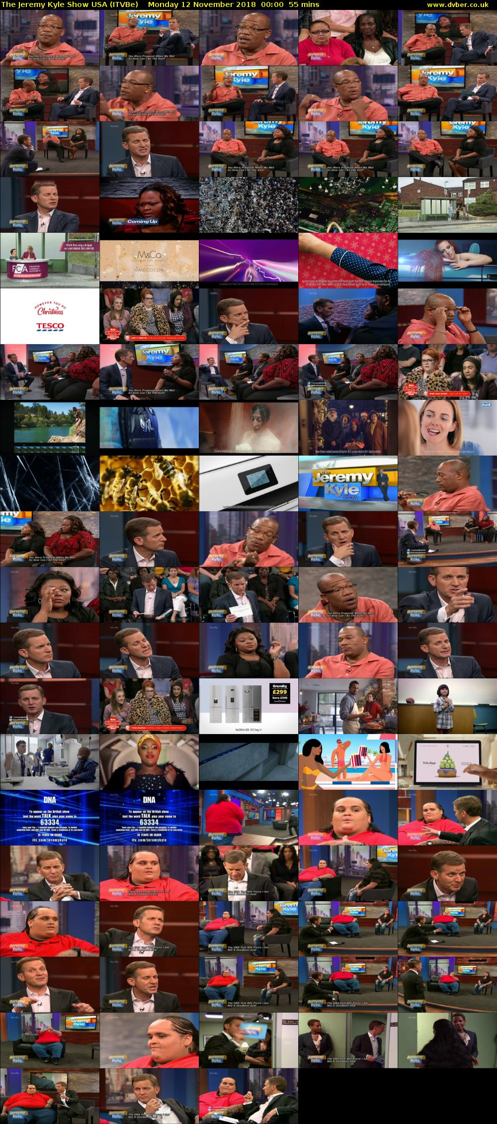 The Jeremy Kyle Show USA (ITVBe) Monday 12 November 2018 00:00 - 00:55