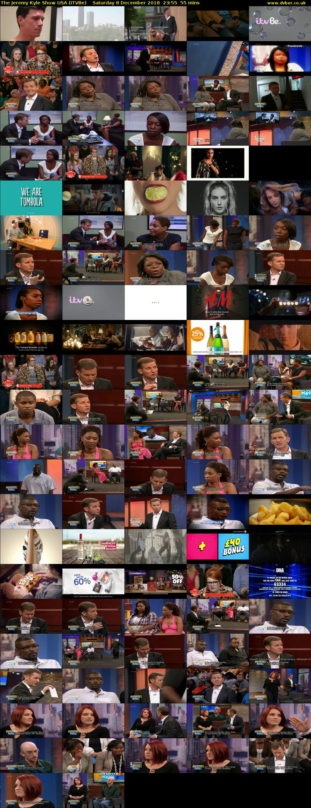 The Jeremy Kyle Show USA (ITVBe) Saturday 8 December 2018 23:55 - 00:50