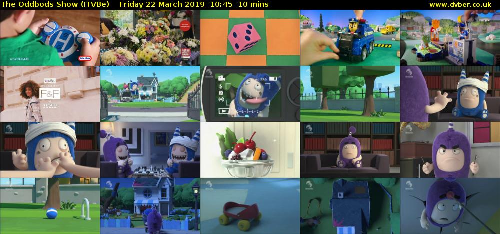 The Oddbods Show (ITVBe) Friday 22 March 2019 10:45 - 10:55