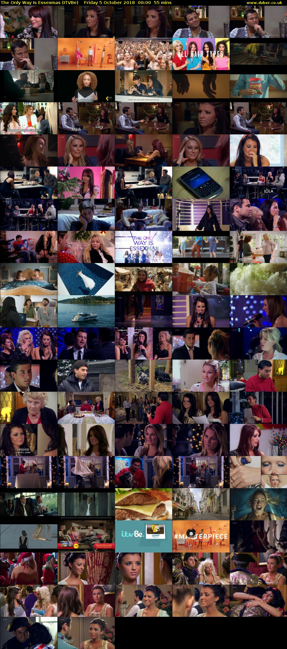 The Only Way is Essexmas (ITVBe) Friday 5 October 2018 00:00 - 00:55