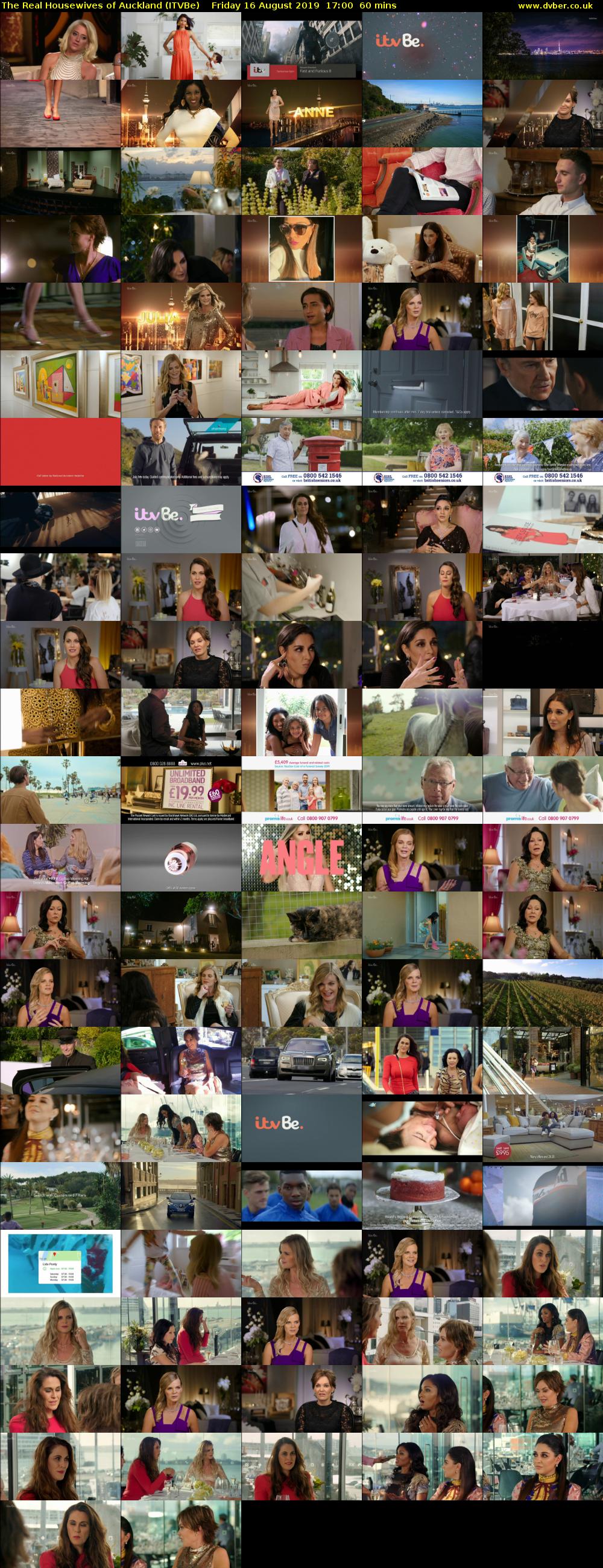 The Real Housewives of Auckland (ITVBe) Friday 16 August 2019 17:00 - 18:00