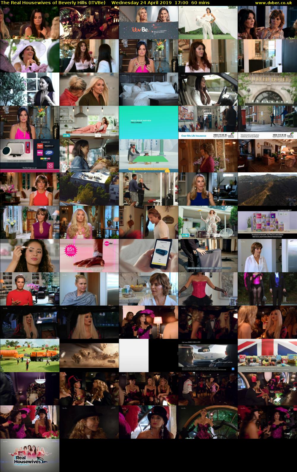 The Real Housewives of Beverly Hills (ITVBe) Wednesday 24 April 2019 17:00 - 18:00