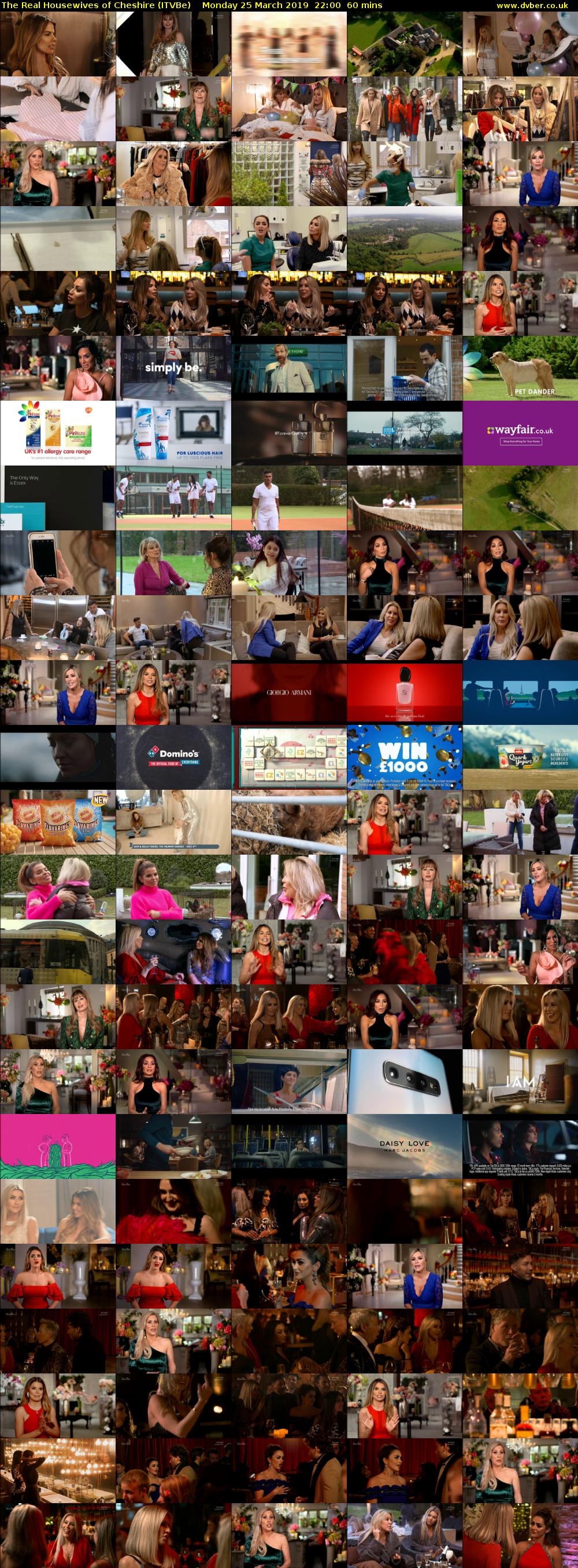 The Real Housewives of Cheshire (ITVBe) Monday 25 March 2019 22:00 - 23:00