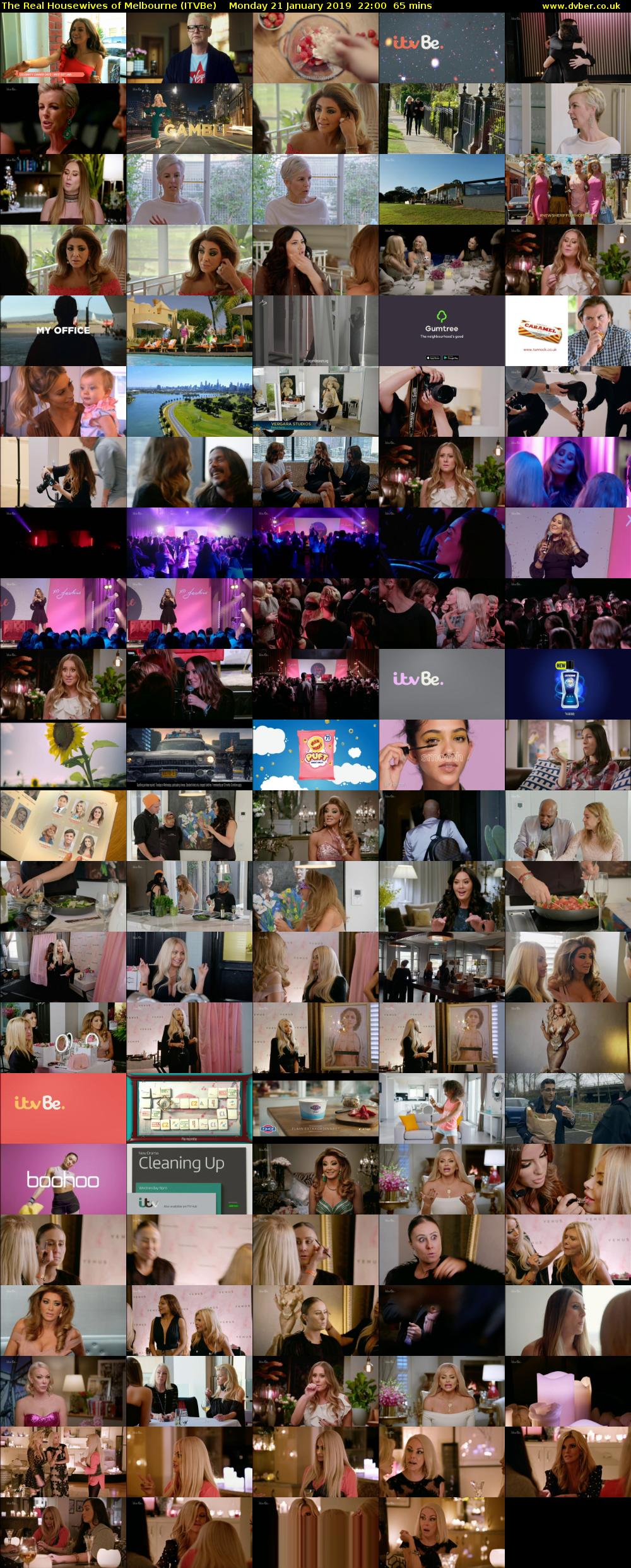 The Real Housewives of Melbourne (ITVBe) Monday 21 January 2019 22:00 - 23:05