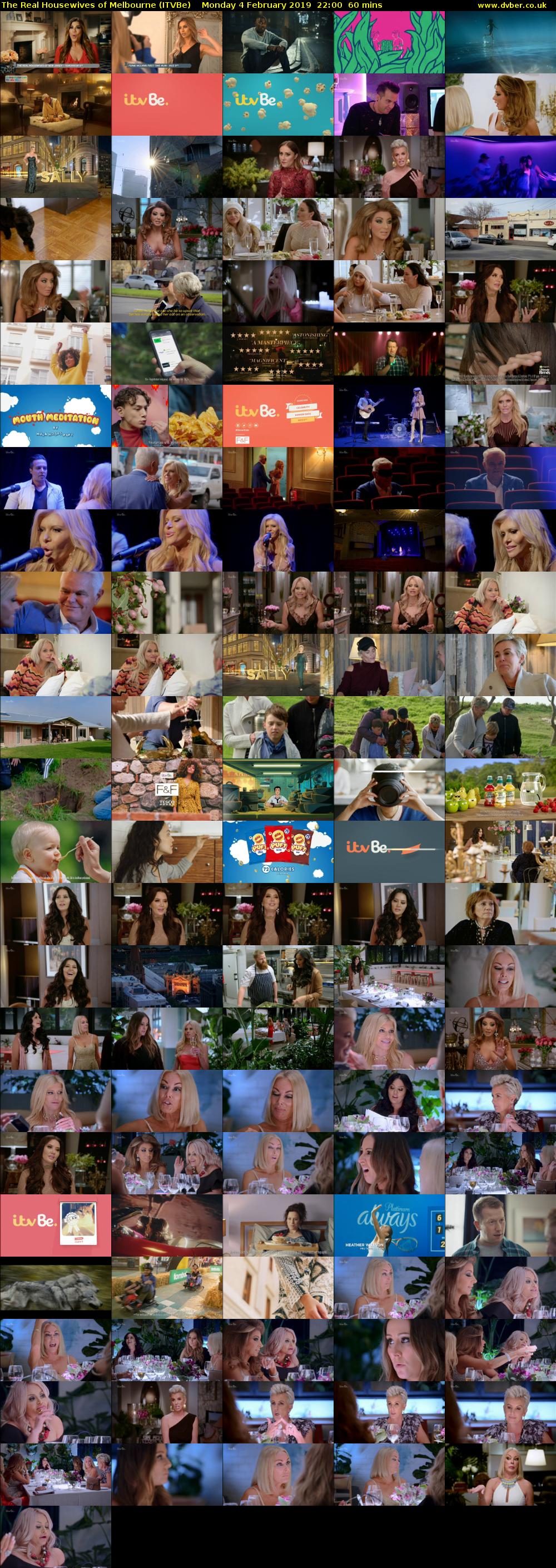 The Real Housewives of Melbourne (ITVBe) Monday 4 February 2019 22:00 - 23:00