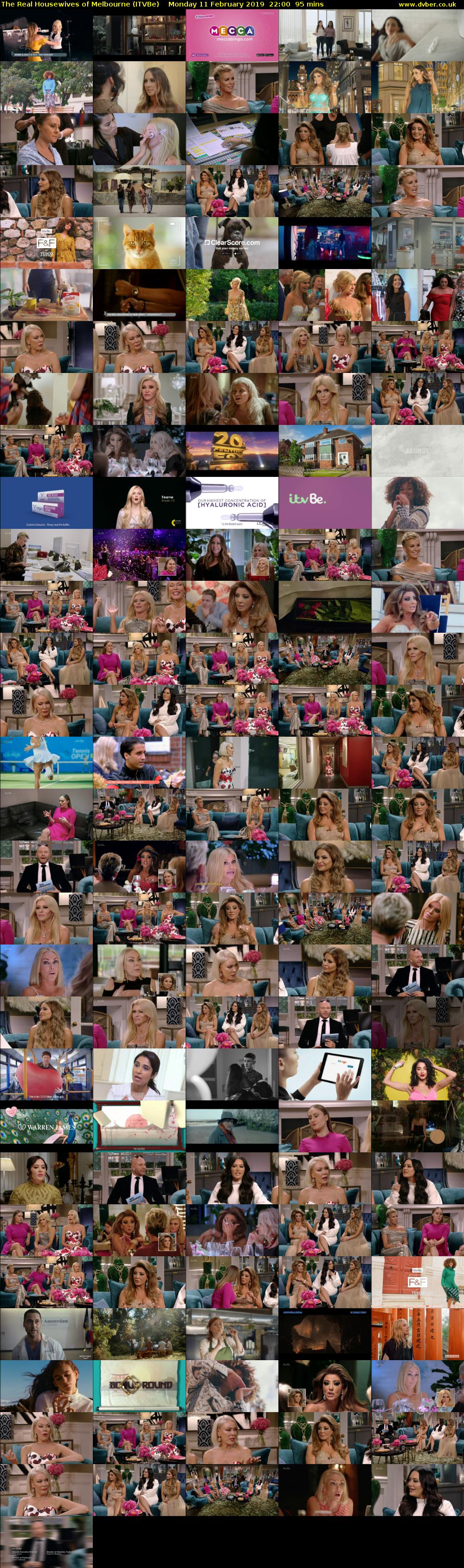 The Real Housewives of Melbourne (ITVBe) Monday 11 February 2019 22:00 - 23:35