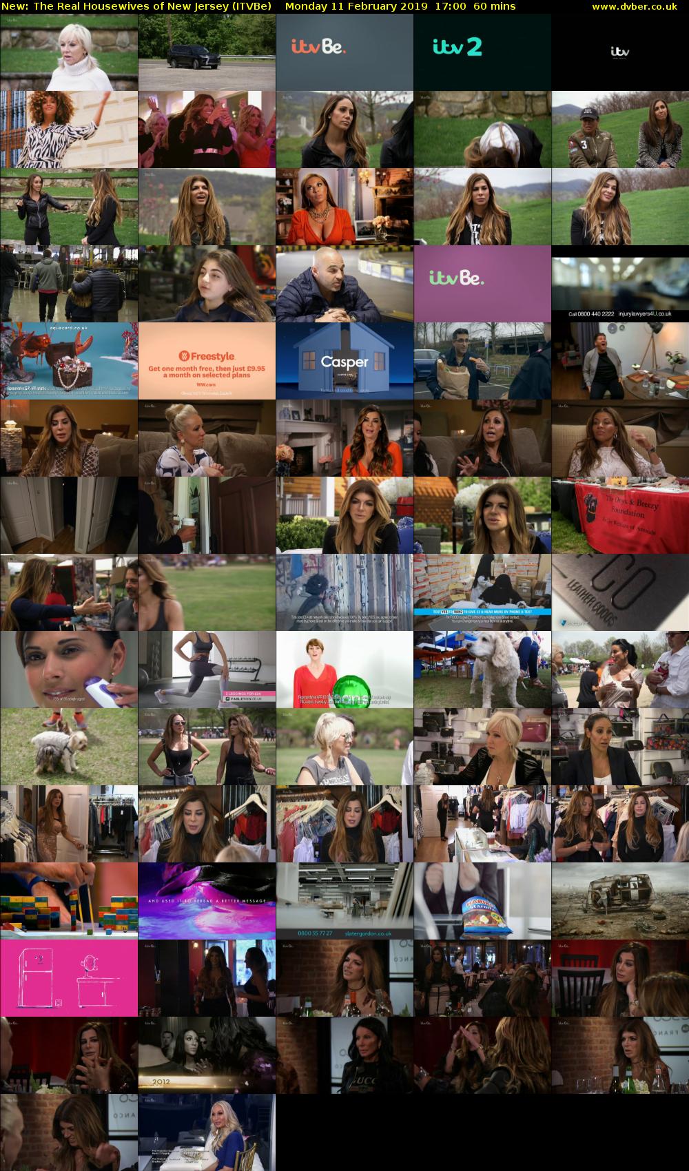 The Real Housewives of New Jersey (ITVBe) Monday 11 February 2019 17:00 - 18:00