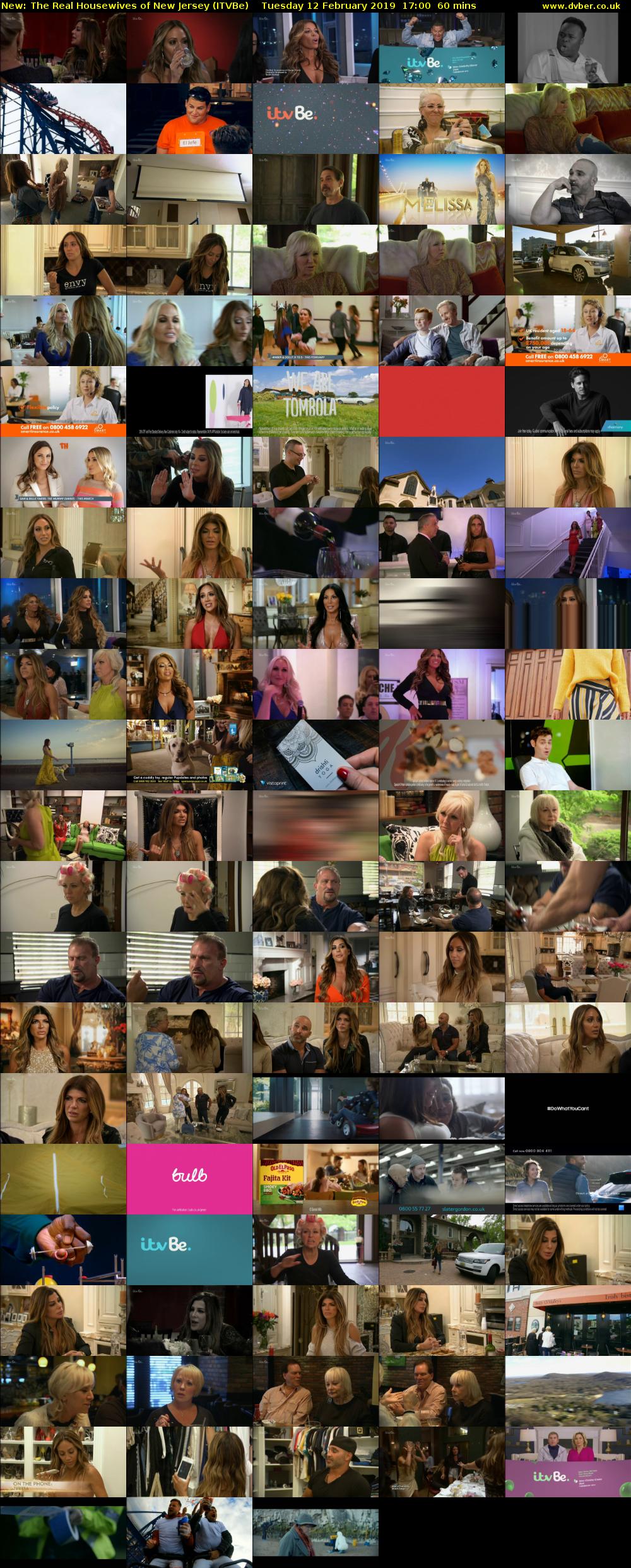 The Real Housewives of New Jersey (ITVBe) Tuesday 12 February 2019 17:00 - 18:00