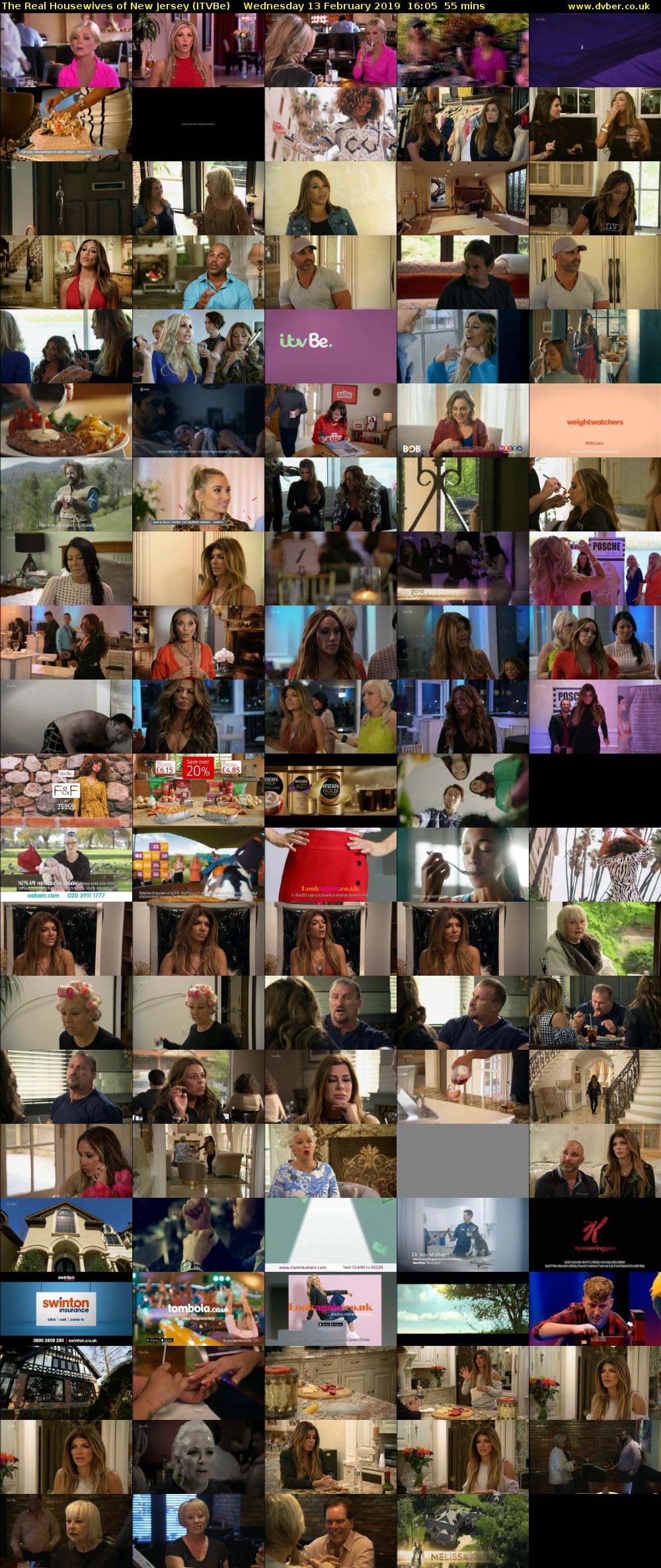 The Real Housewives of New Jersey (ITVBe) Wednesday 13 February 2019 16:05 - 17:00