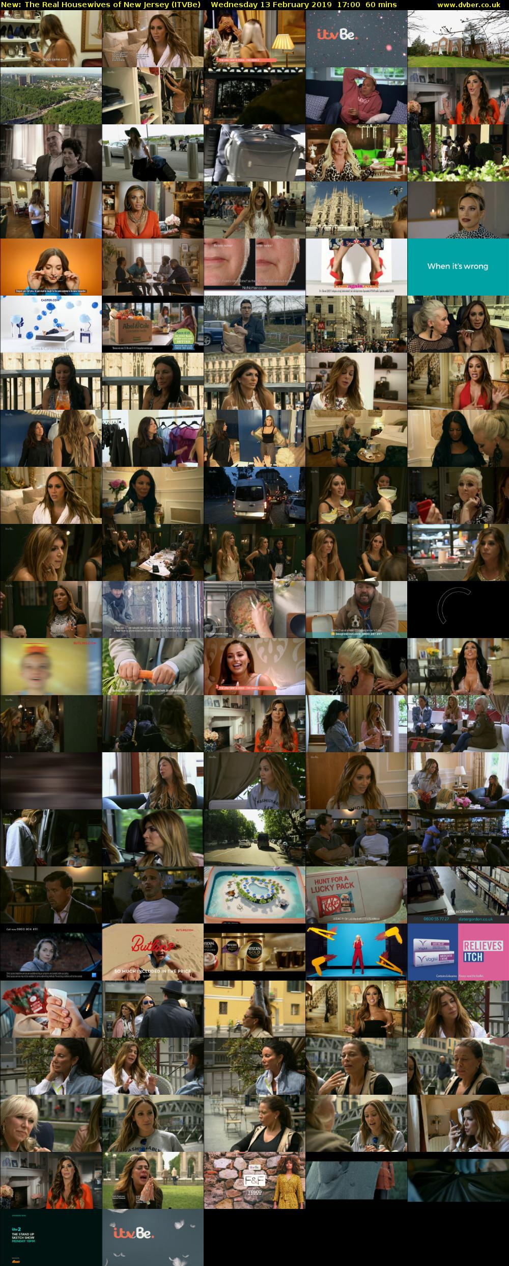 The Real Housewives of New Jersey (ITVBe) Wednesday 13 February 2019 17:00 - 18:00