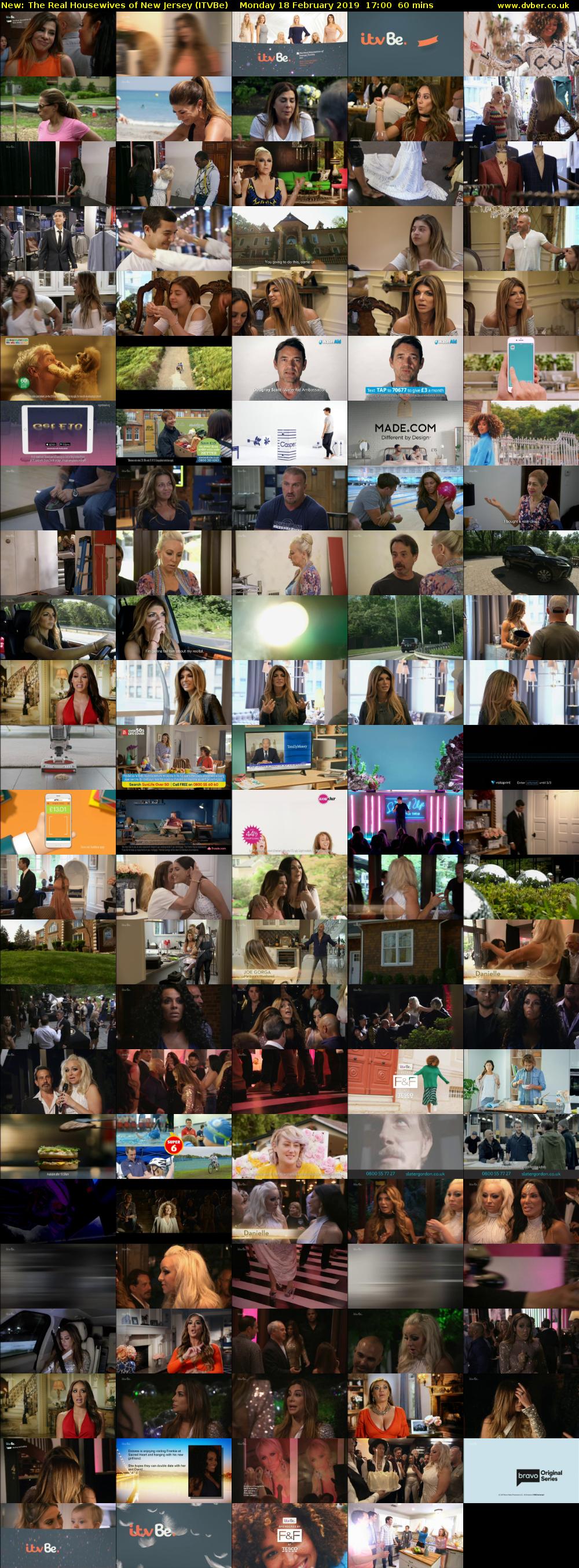 The Real Housewives of New Jersey (ITVBe) Monday 18 February 2019 17:00 - 18:00