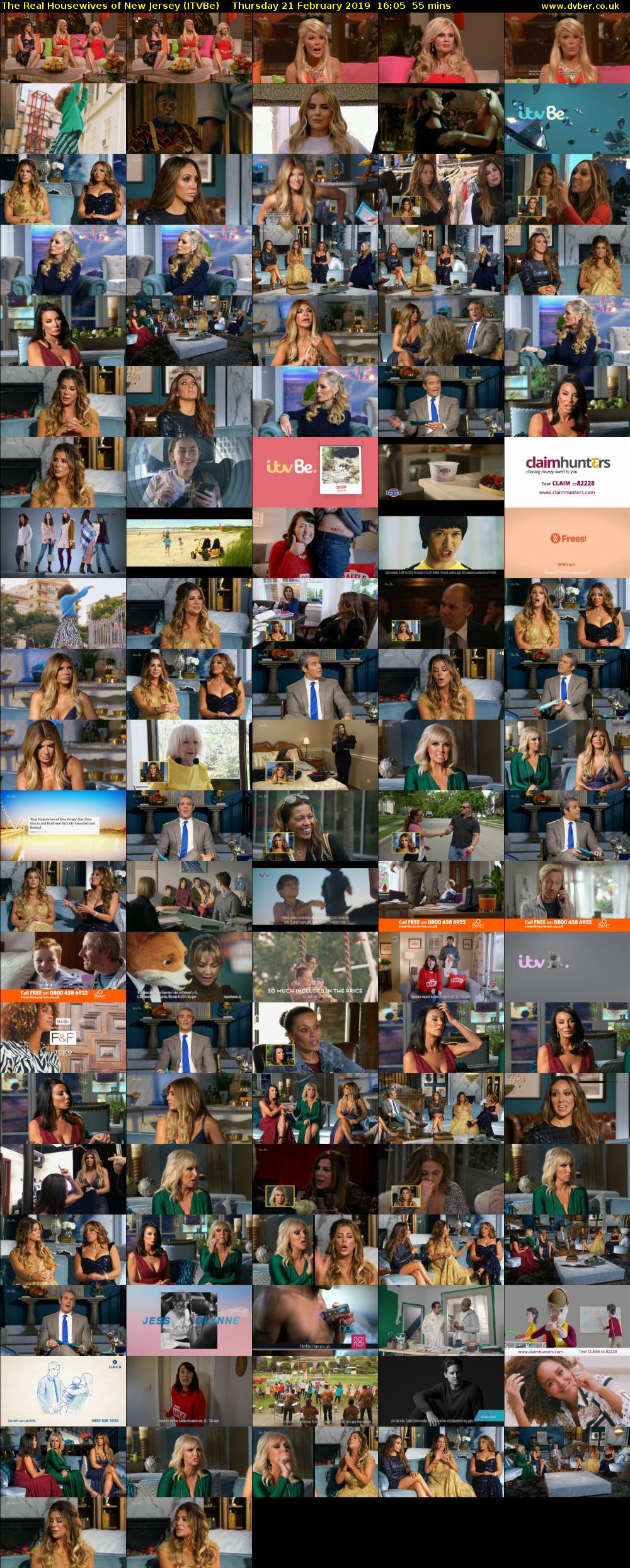 The Real Housewives of New Jersey (ITVBe) Thursday 21 February 2019 16:05 - 17:00