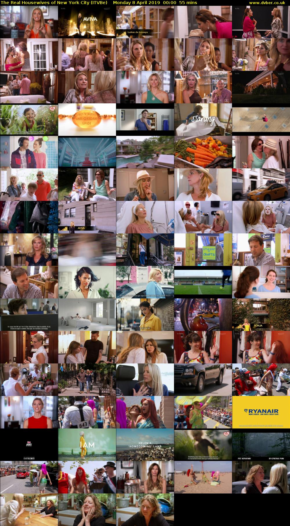 The Real Housewives of New York City (ITVBe) Monday 8 April 2019 00:00 - 00:55