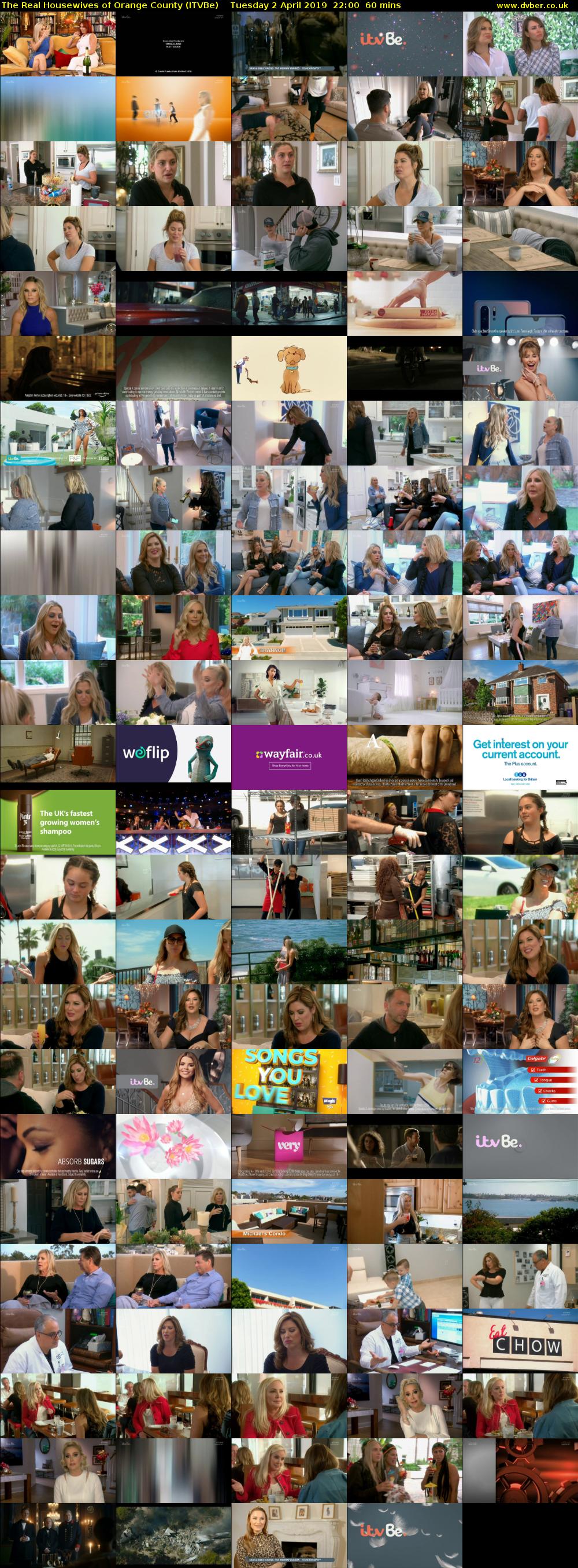 The Real Housewives of Orange County (ITVBe) Tuesday 2 April 2019 22:00 - 23:00