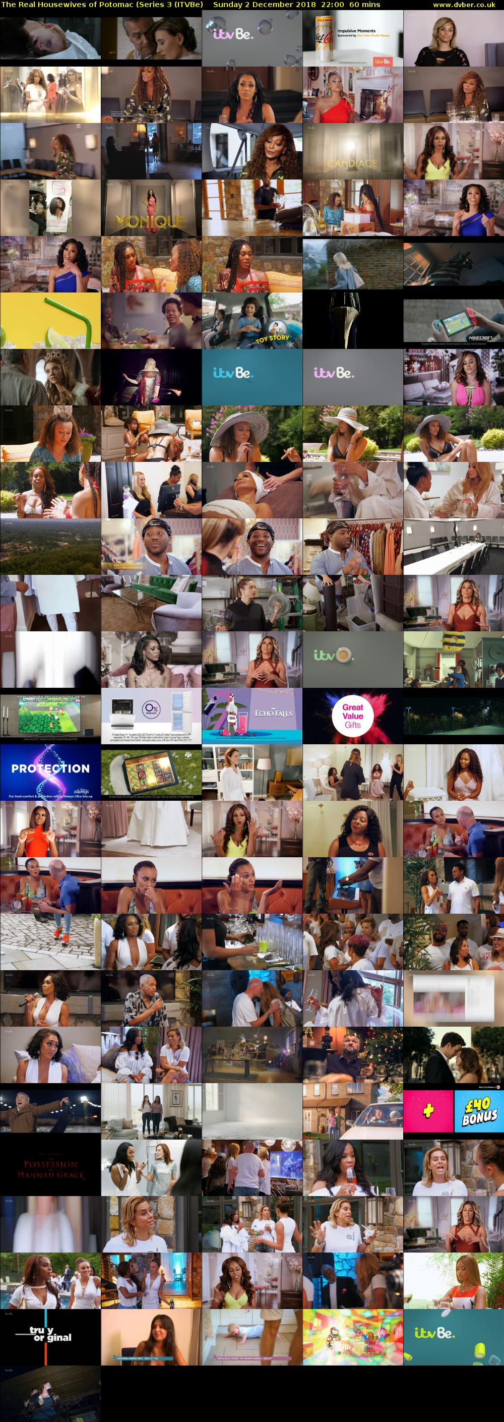 The Real Housewives of Potomac (Series 3 (ITVBe) Sunday 2 December 2018 22:00 - 23:00