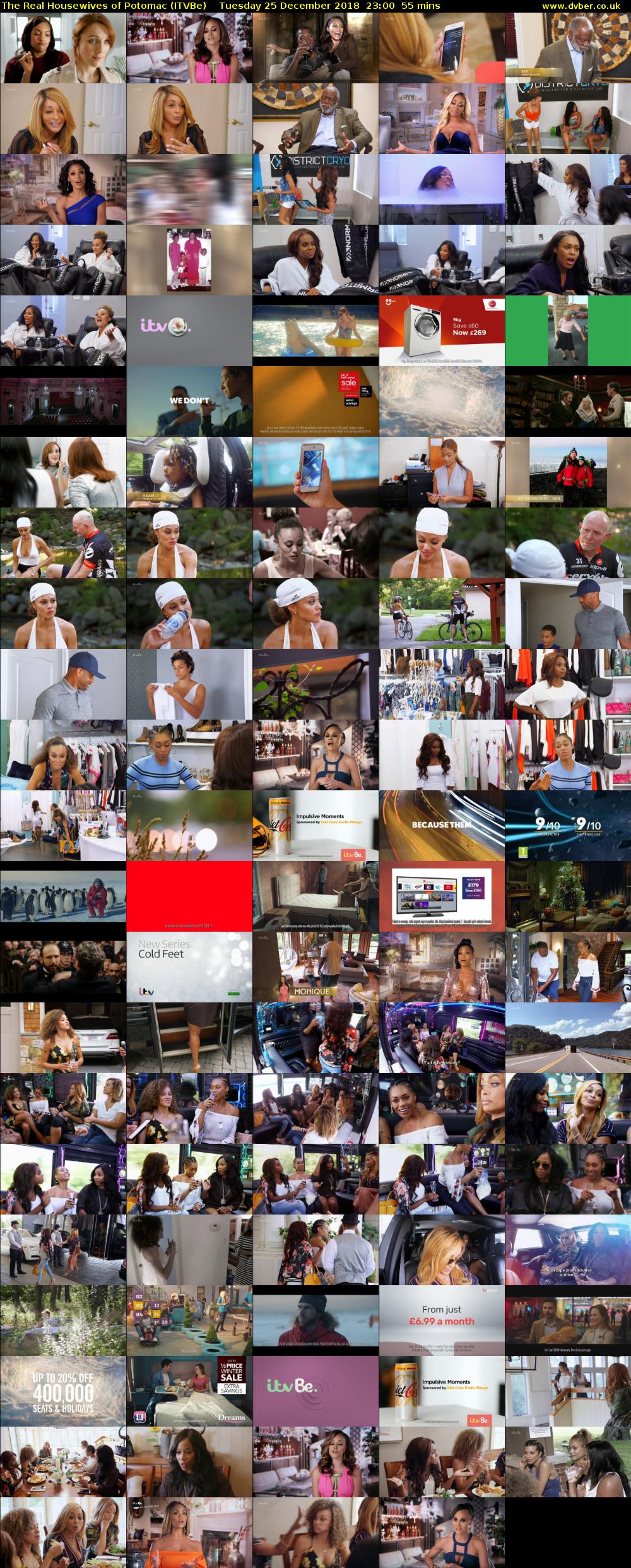 The Real Housewives of Potomac (ITVBe) Tuesday 25 December 2018 23:00 - 23:55