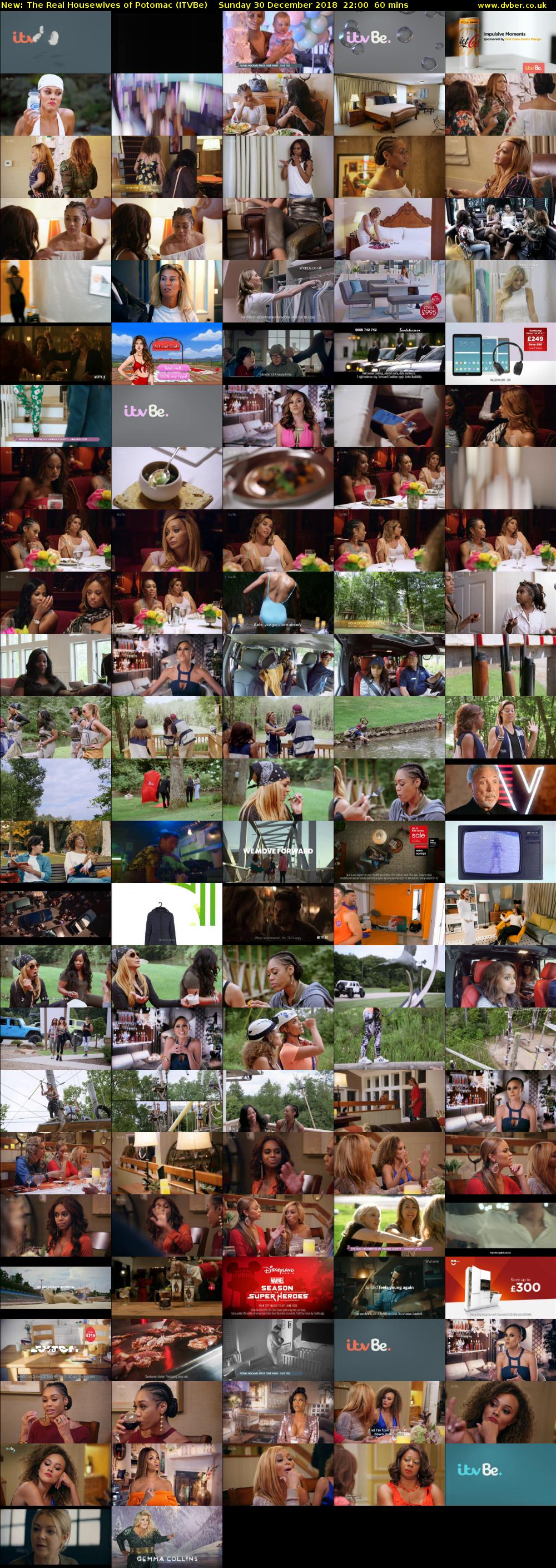The Real Housewives of Potomac (ITVBe) Sunday 30 December 2018 22:00 - 23:00