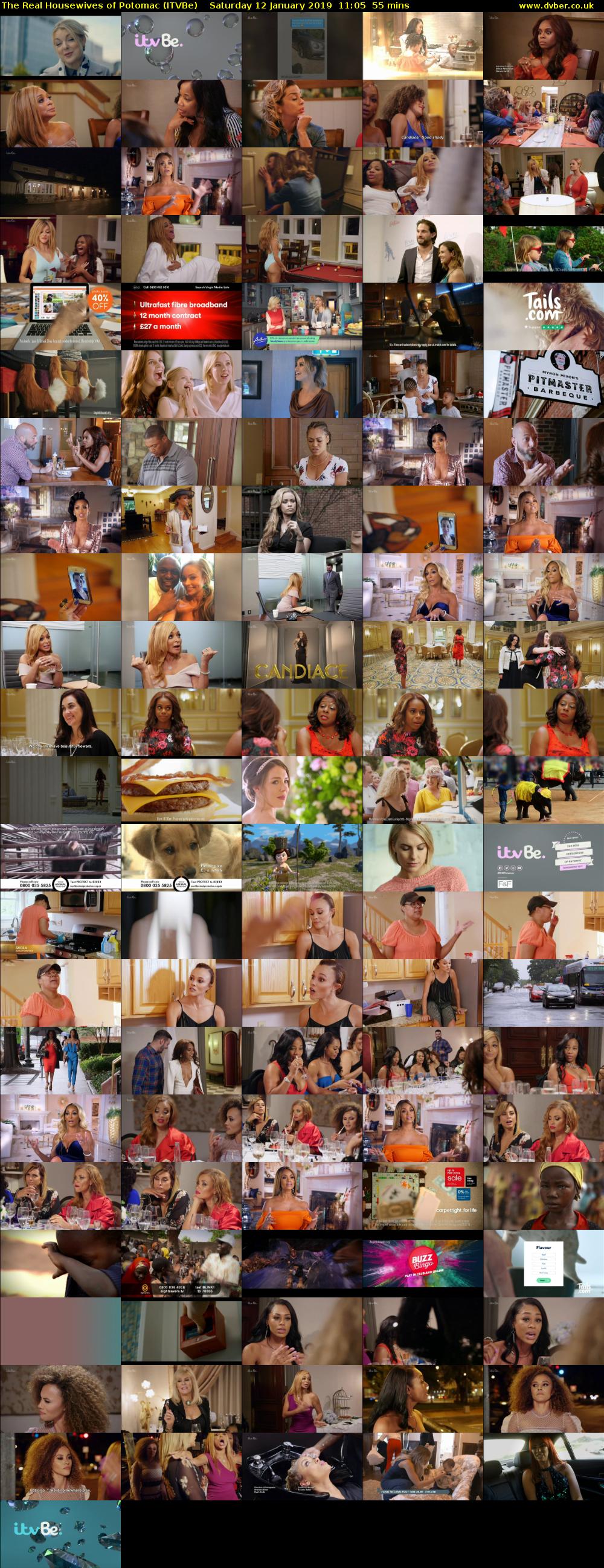 The Real Housewives of Potomac (ITVBe) Saturday 12 January 2019 11:05 - 12:00