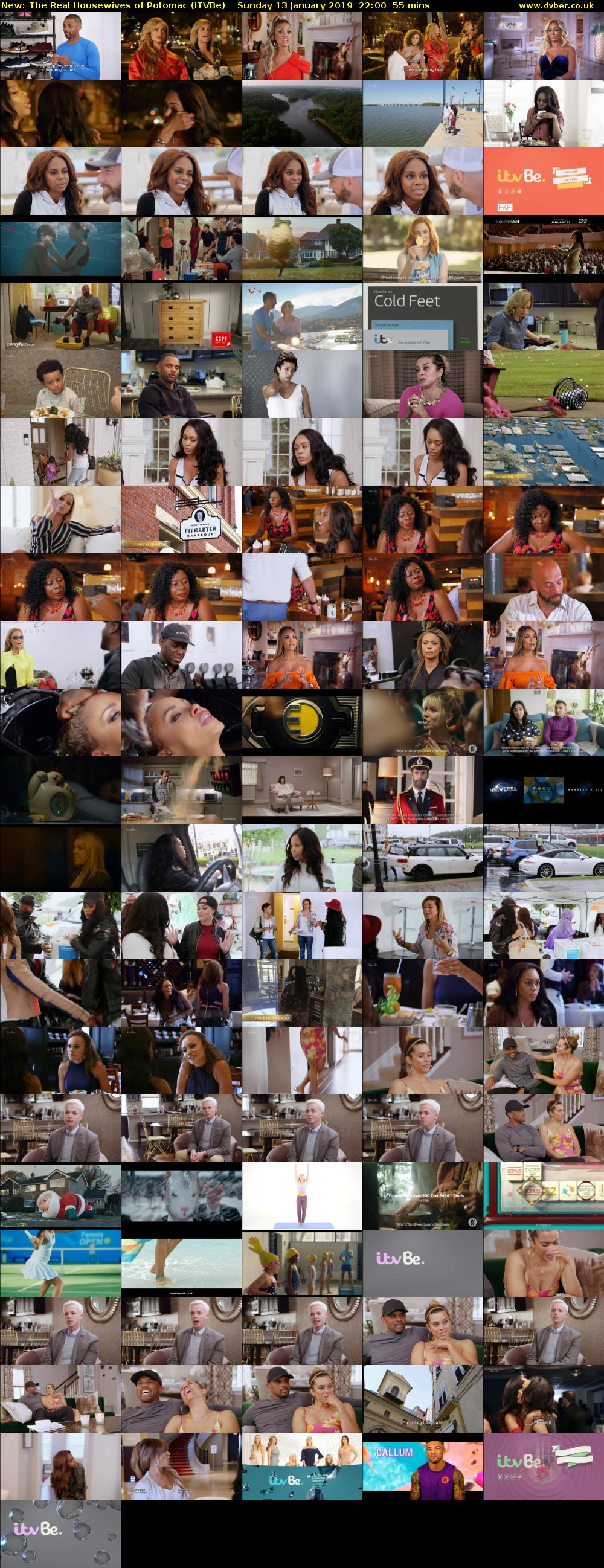 The Real Housewives of Potomac (ITVBe) Sunday 13 January 2019 22:00 - 22:55