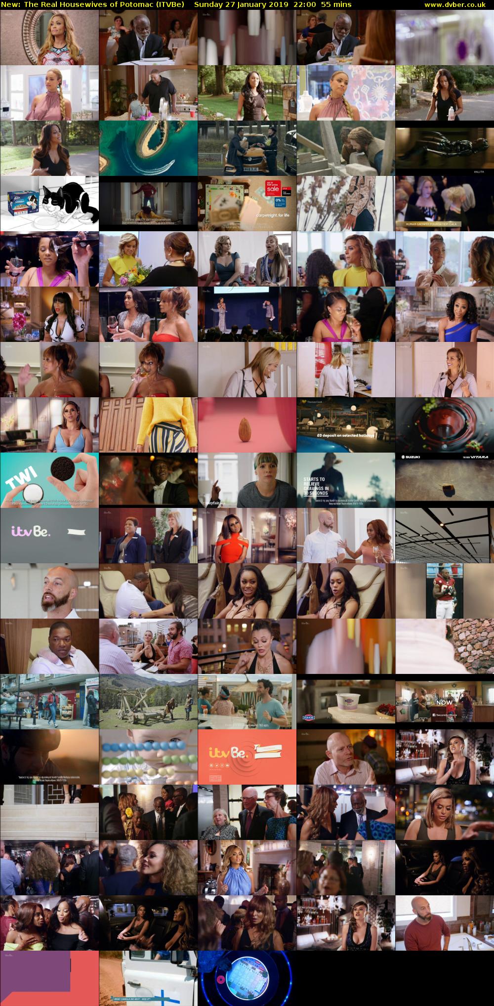 The Real Housewives of Potomac (ITVBe) Sunday 27 January 2019 22:00 - 22:55