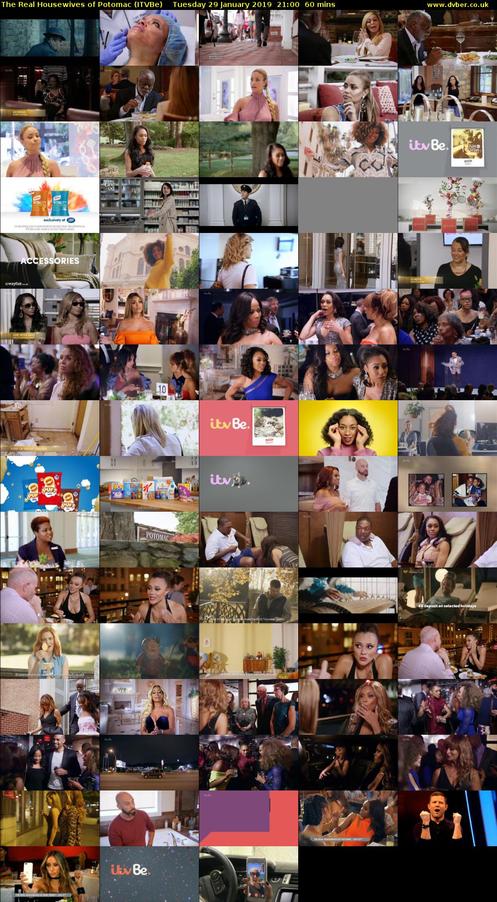 The Real Housewives of Potomac (ITVBe) Tuesday 29 January 2019 21:00 - 22:00