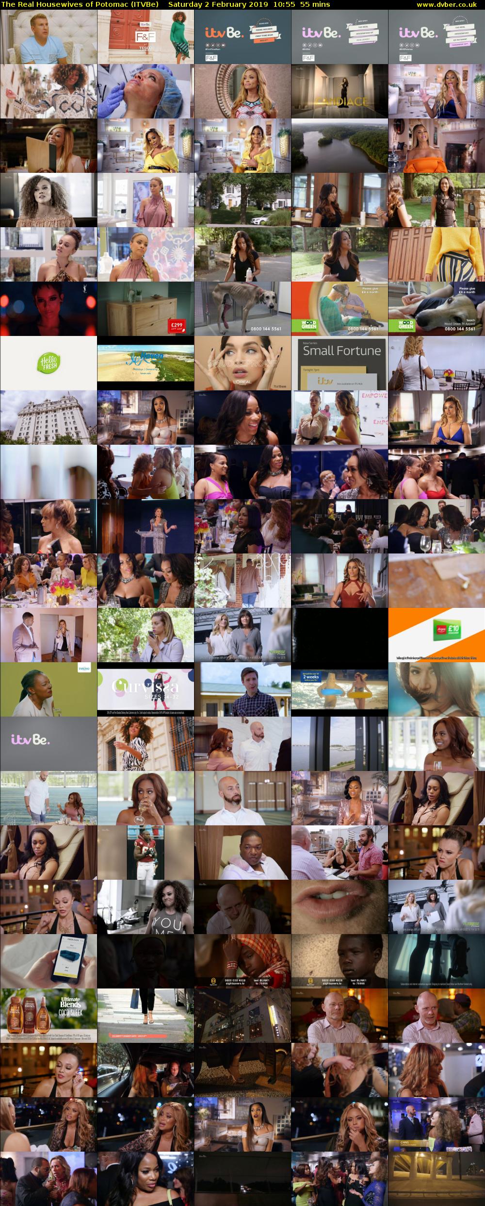 The Real Housewives of Potomac (ITVBe) Saturday 2 February 2019 10:55 - 11:50